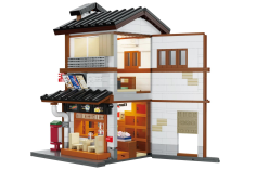 CaDA Klemmbausteine Gebäude Japanisches Izakaya - 1195 Teile
