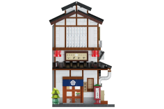 CaDA Klemmbausteine Gebäude Japanisches Izakaya - 1195 Teile