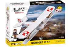 COBI Klemmbausteine Flugzeug Nieuport 17C.1 110PL - 274 Teile