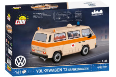 COBI Klemmbausteine Auto Volkswagen T3 Krankenwagen - 141 Teile