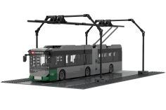 Stoneheap Klemmbausteine O-Bus Solaris Trollino 18 Kiepe IMC - 1111 Teile