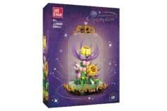 Jie Star Klemmbausteine Blumen Small Leaved Epiphyllum - 286 Teile