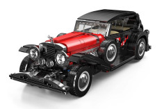 MouldKing Klemmbausteine Vintage Convertible Auto - 1308 Teile